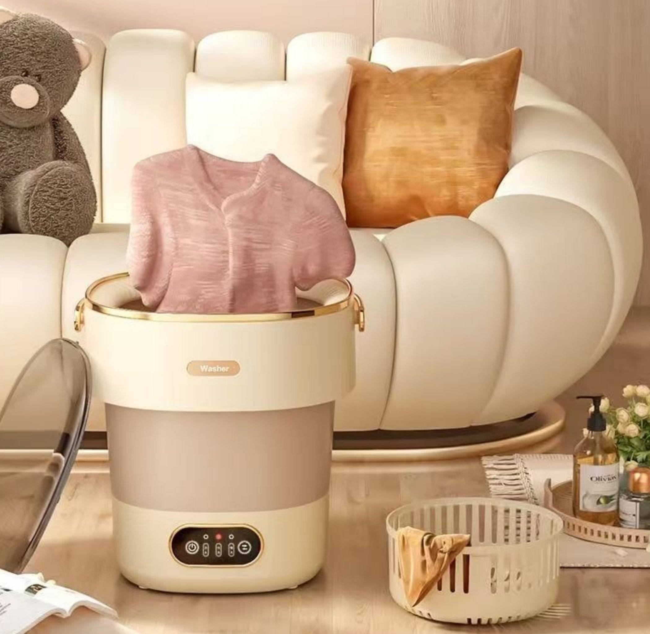 Mini Washing Machine Portable with Spin Function