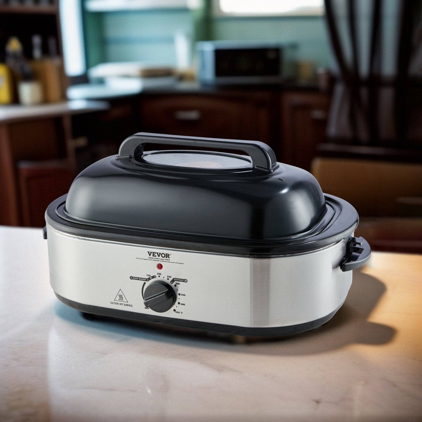 18QT Electric Roaster Oven for Turkey