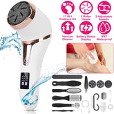 Callus Remover Electric Dual Speed Vacuum Pedicure Kit