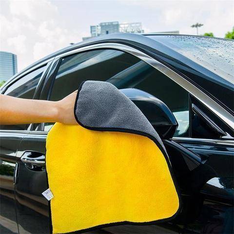 Dual Sided Microfiber Towel for Car Wash Scratch Free