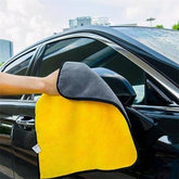 Dual Sided Microfiber Towel for Car Wash Scratch Free
