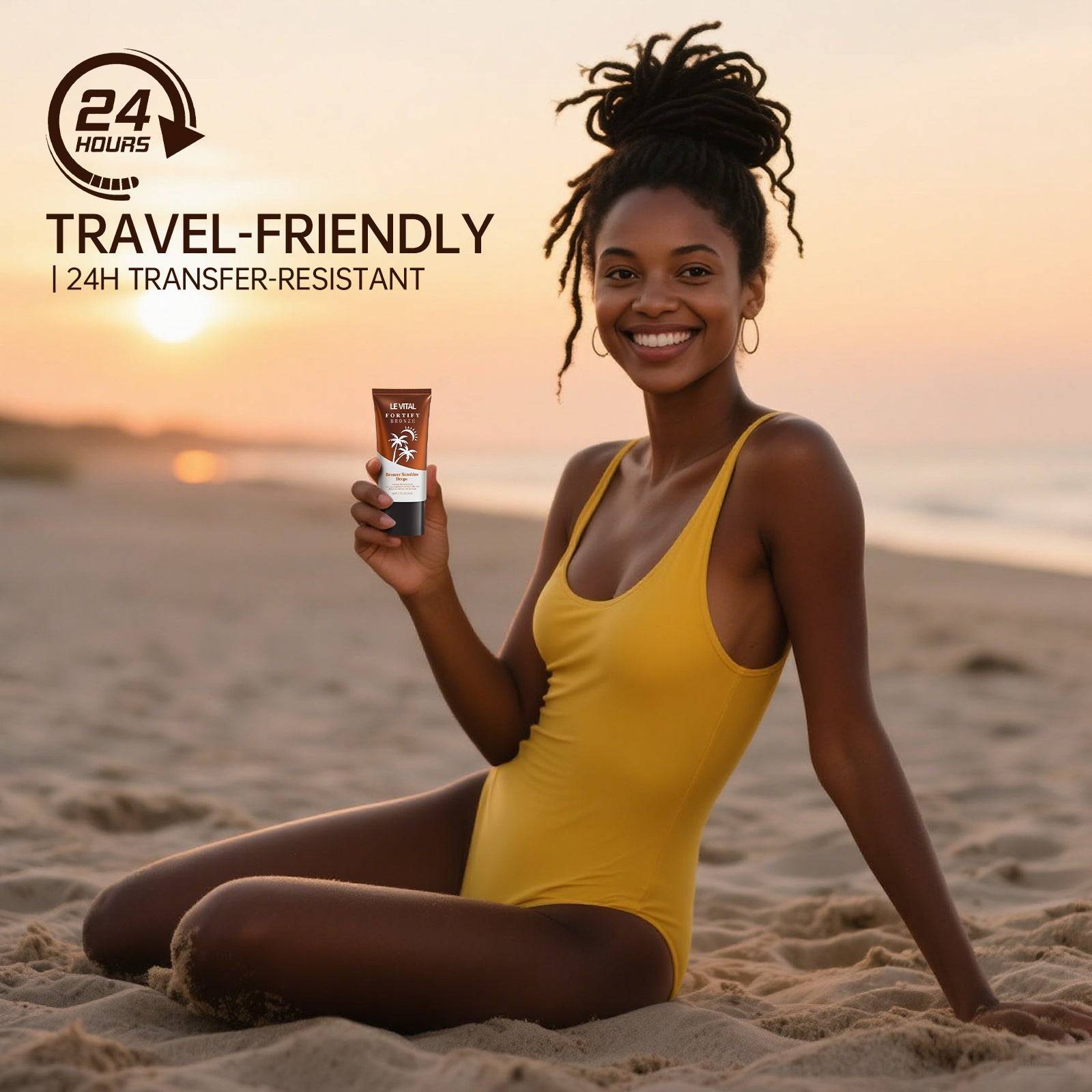 Vegan Quick Dry Bronzing Self Tanner Lotion