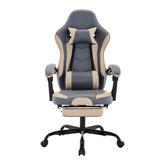 Gaming Chair Ergonomic Reclining Massage Design