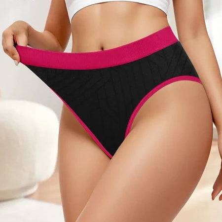 5 Pack Women Seamless Panties Breathable Comfort