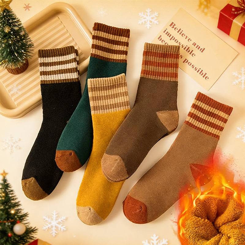 Unisex Thermal Winter Socks Pack of 10 Warm Pairs