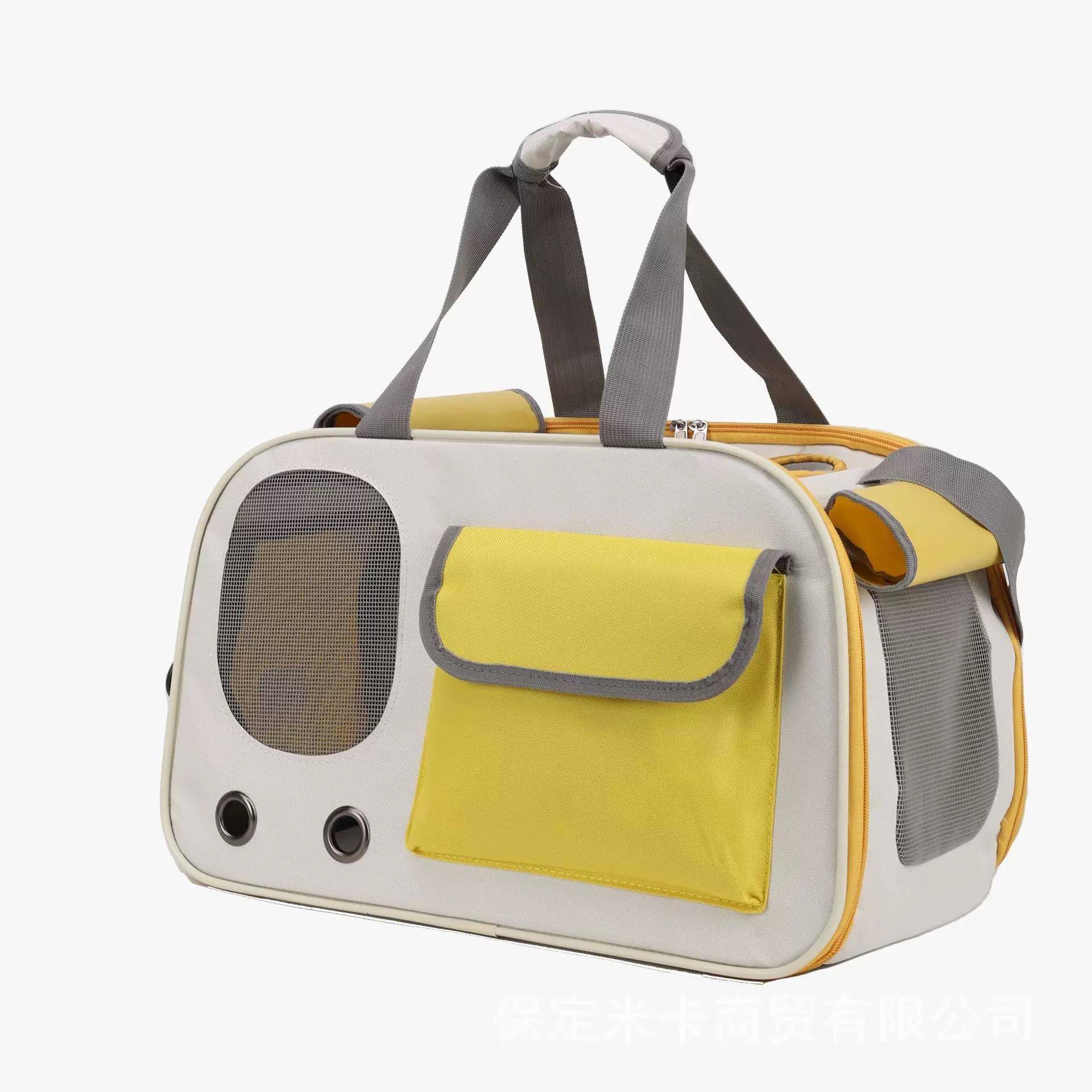 Breathable Cat Carrier Backpack with Mesh Windows