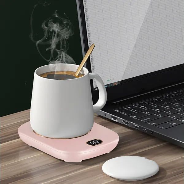Mug Warmer Electric Desk Auto Shut Off USB Heated Plate