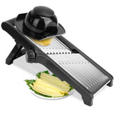 Stainless Steel Mandoline Slicer with Adjustable Thickness