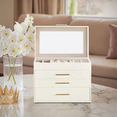 Jewelry Box with Clear Top and Velvet Lining