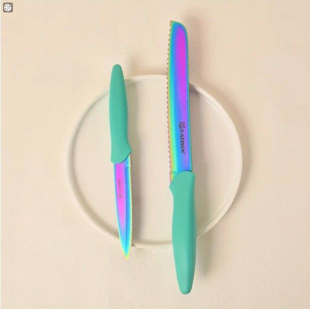 14 Piece High Carbon Stainless Steel Knife Set