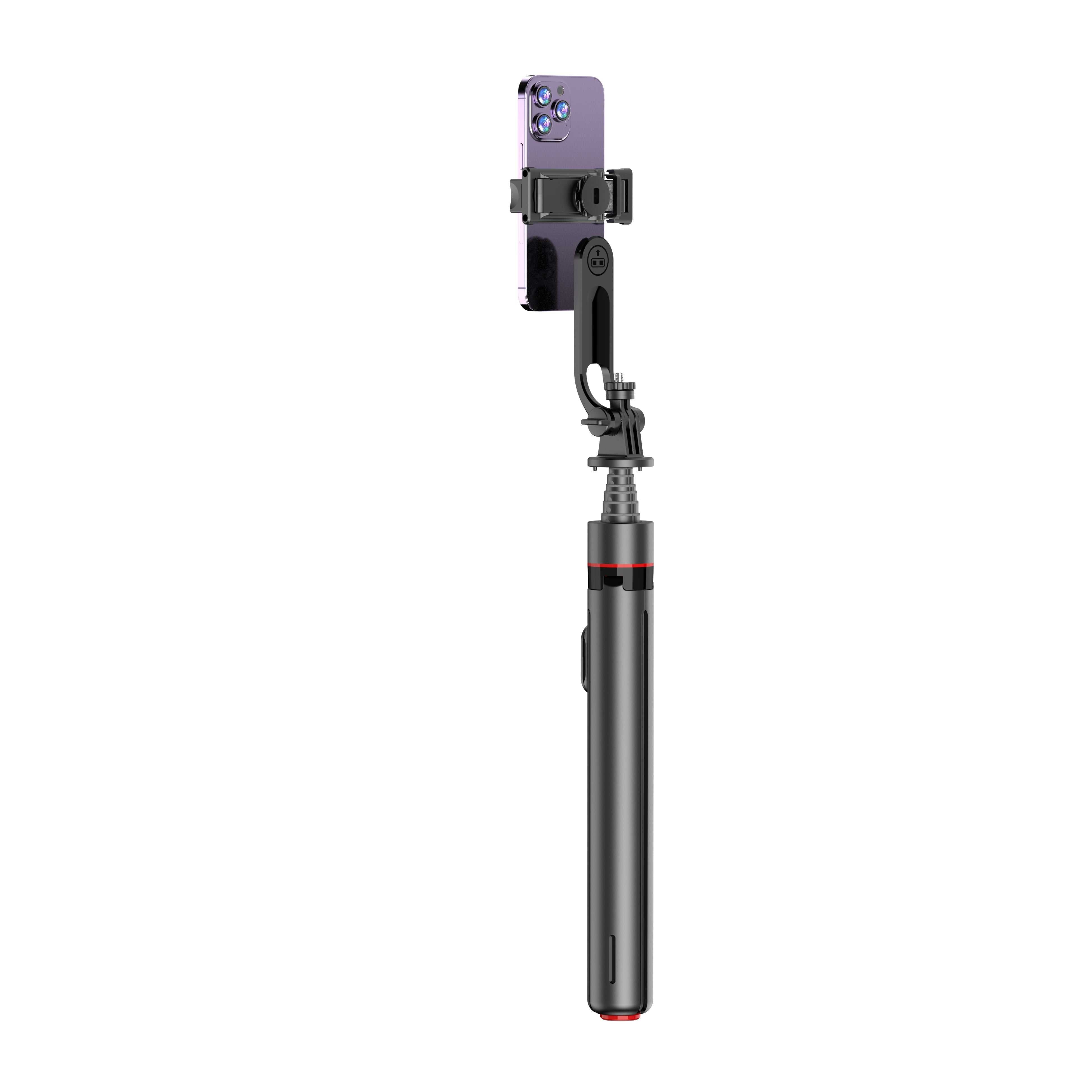 Selfie Stick Tripod with Light for Phone Recording