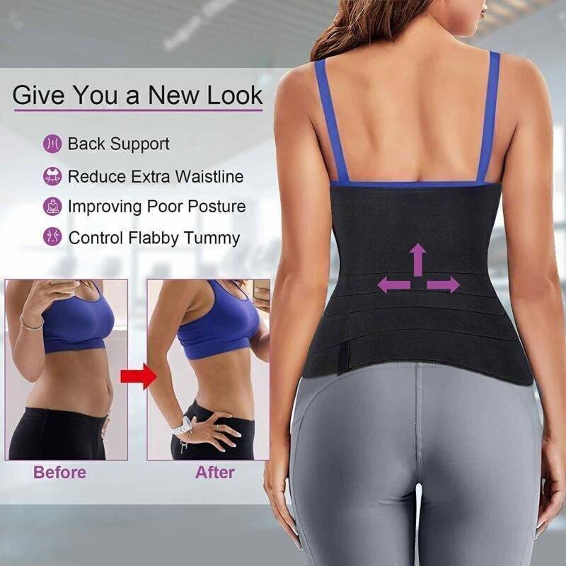 Snatch Me Up Adjustable Waist Trainer Support