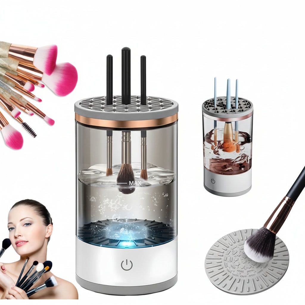 Electric Makeup Brush Cleaner Automatic USB Powered
