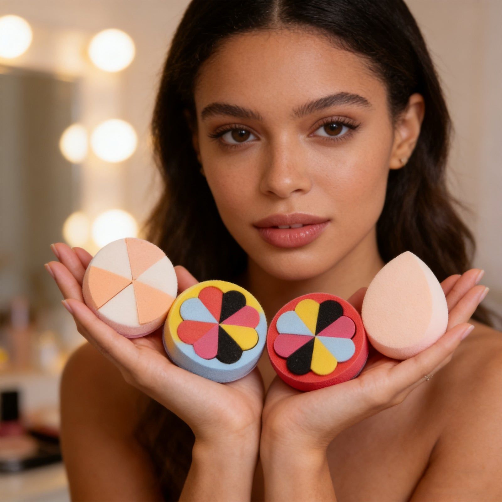 6PCS Powder Puff Set For Smooth Makeup Application