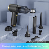 Handheld Vacuum with Air Duster and Multi Nozzle Power