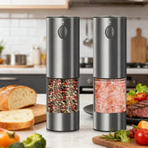 Electric Spice Grinder Set Battery Powered 2PCS