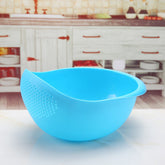 Thickened Plastic Colander Bowl with Drain Sieve