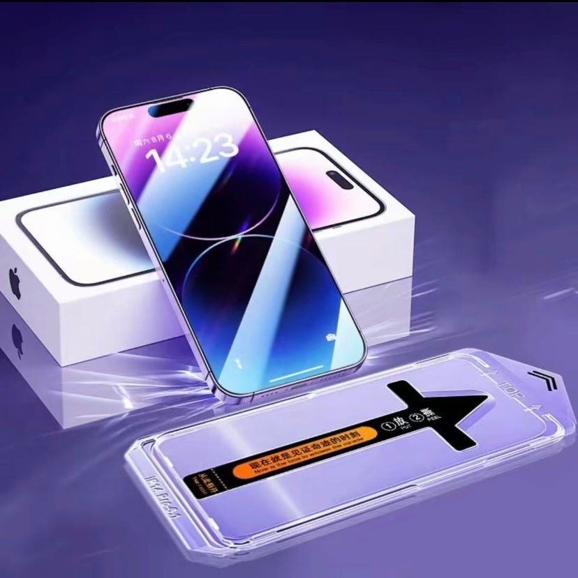 Screen Protector Matte Glass 2 Pack Anti Glare for Phone 15