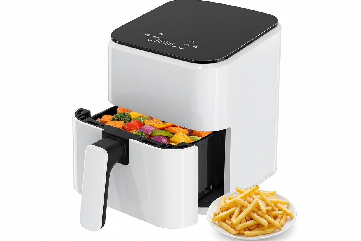 3QT Air Fryer Digital Controls Compact Healthy Cooking