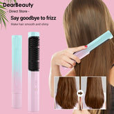Rechargeable Wireless Hair Straightening Comb