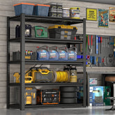 59 Inch Metal Garage Racking Adjustable 5 Tier Storage Rack