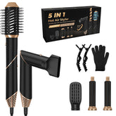 5 in 1 Hot Air Hair Dryer Brush Styler for All Hair Types