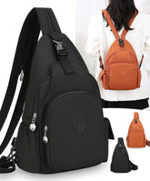 Women’s Waterproof Sling Backpack Casual Crossbody Bag