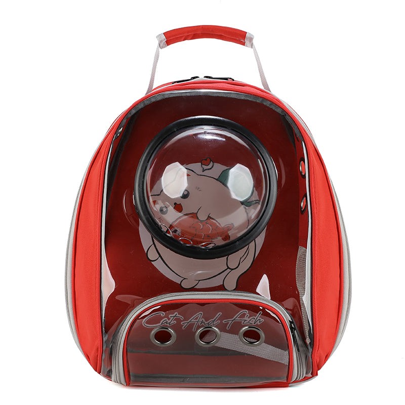 Transparent Cat Carrier Breathable Travel Bag