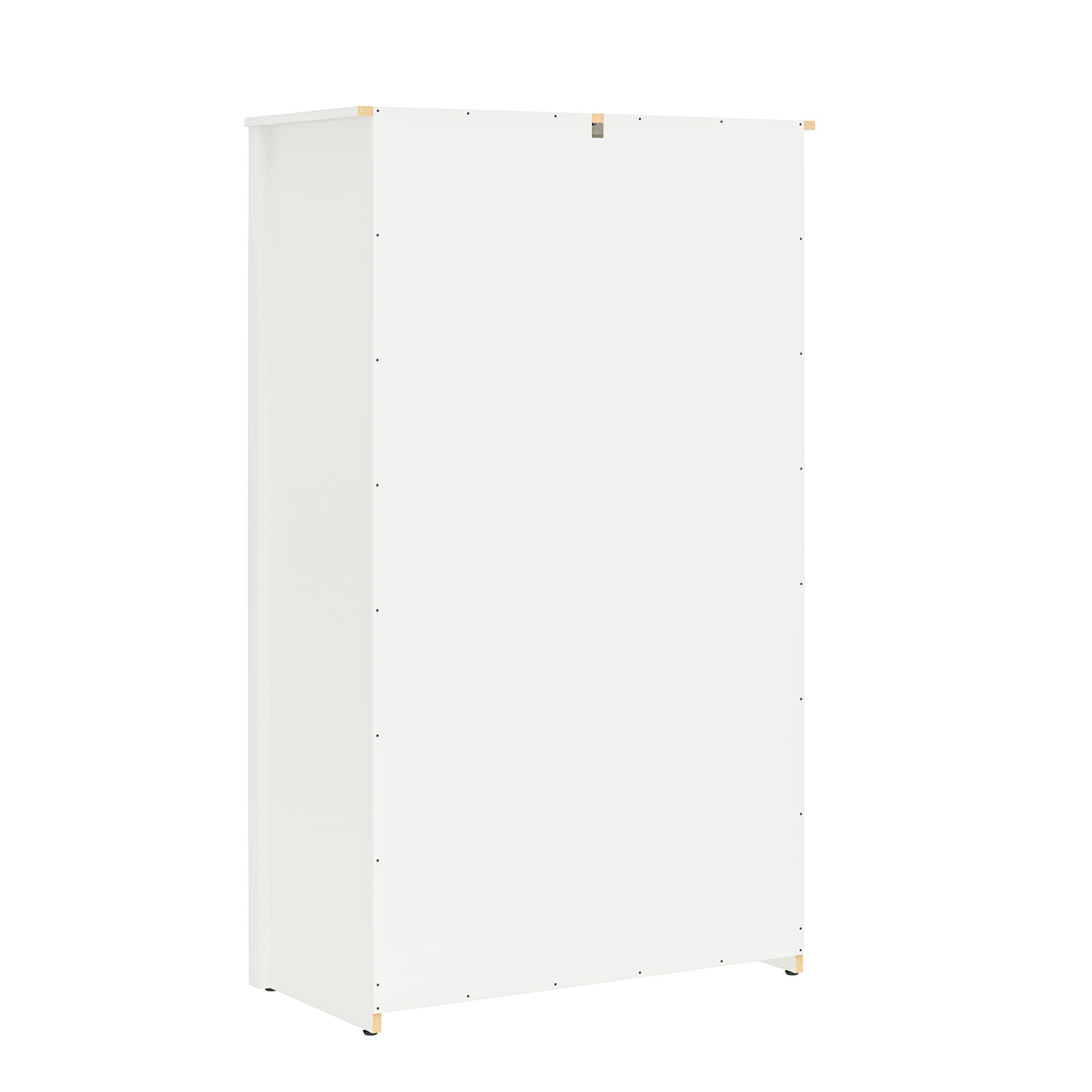 Lulu Modern Storage Cabinet With Glass Doors