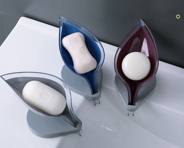 Soap Holder Sink Sponge Drain Box with Suction Cup