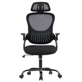 Ergonomic Office Chair with Adjustable Headrest Support