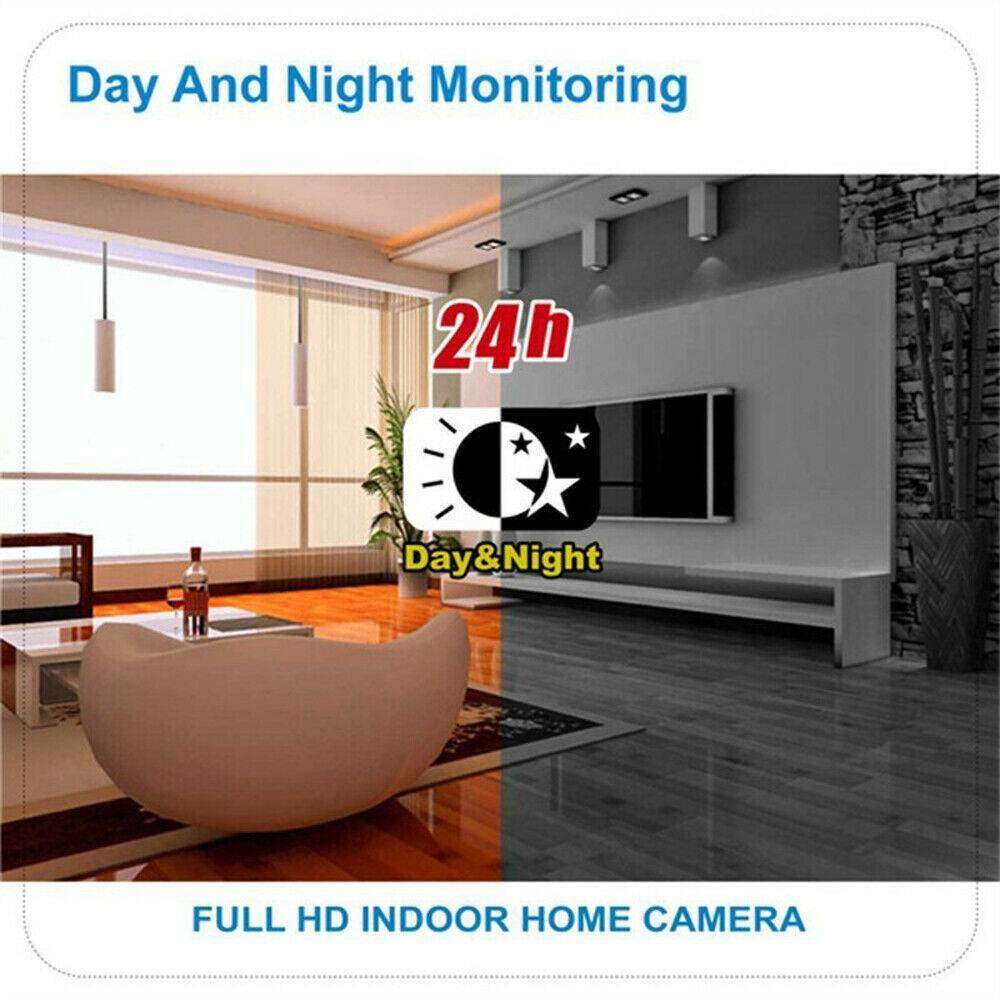 Security Camera 1080P WiFi E27 Light Bulb Night Vision