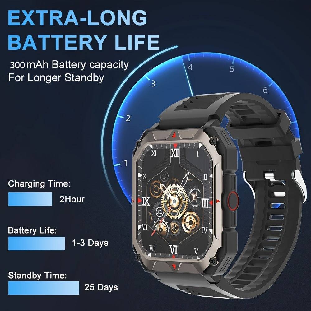 Bluetooth Calling Smartwatch With 2.01 Inch Display