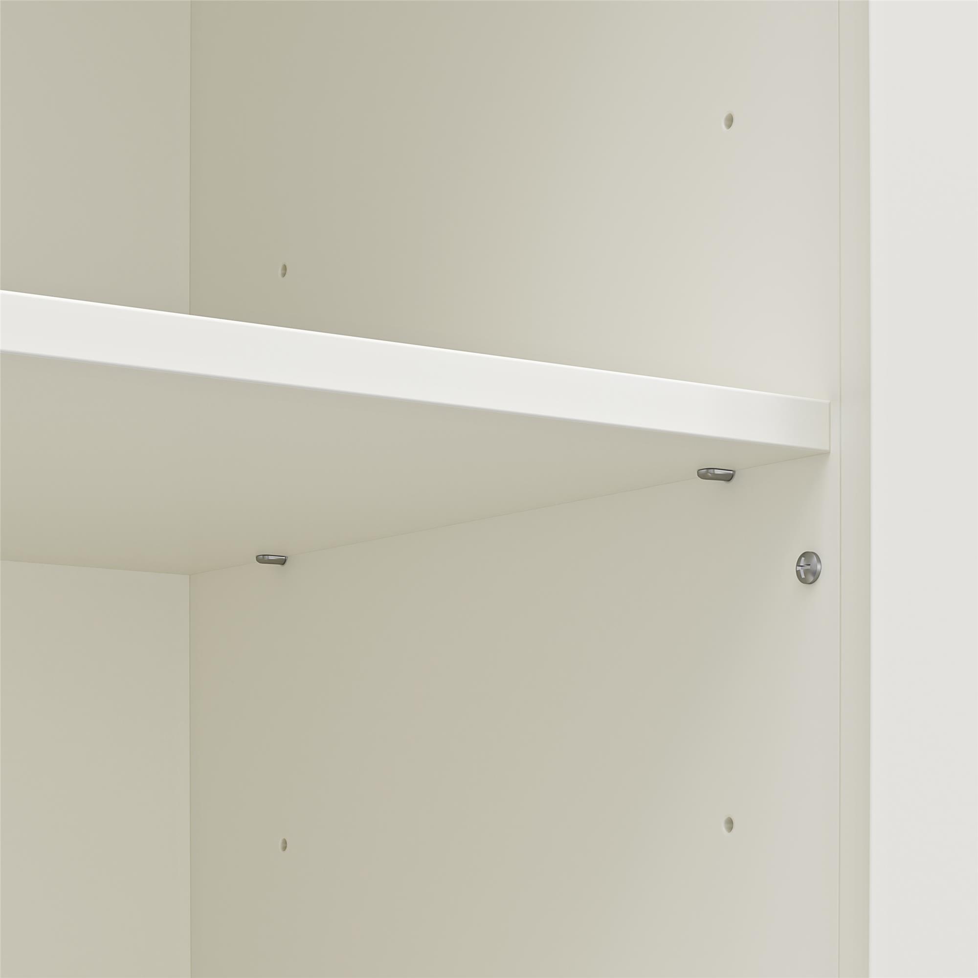 Lulu Modern Storage Cabinet With Glass Doors