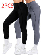 Womens Leggings 2 Pack Quick Dry Tummy Control