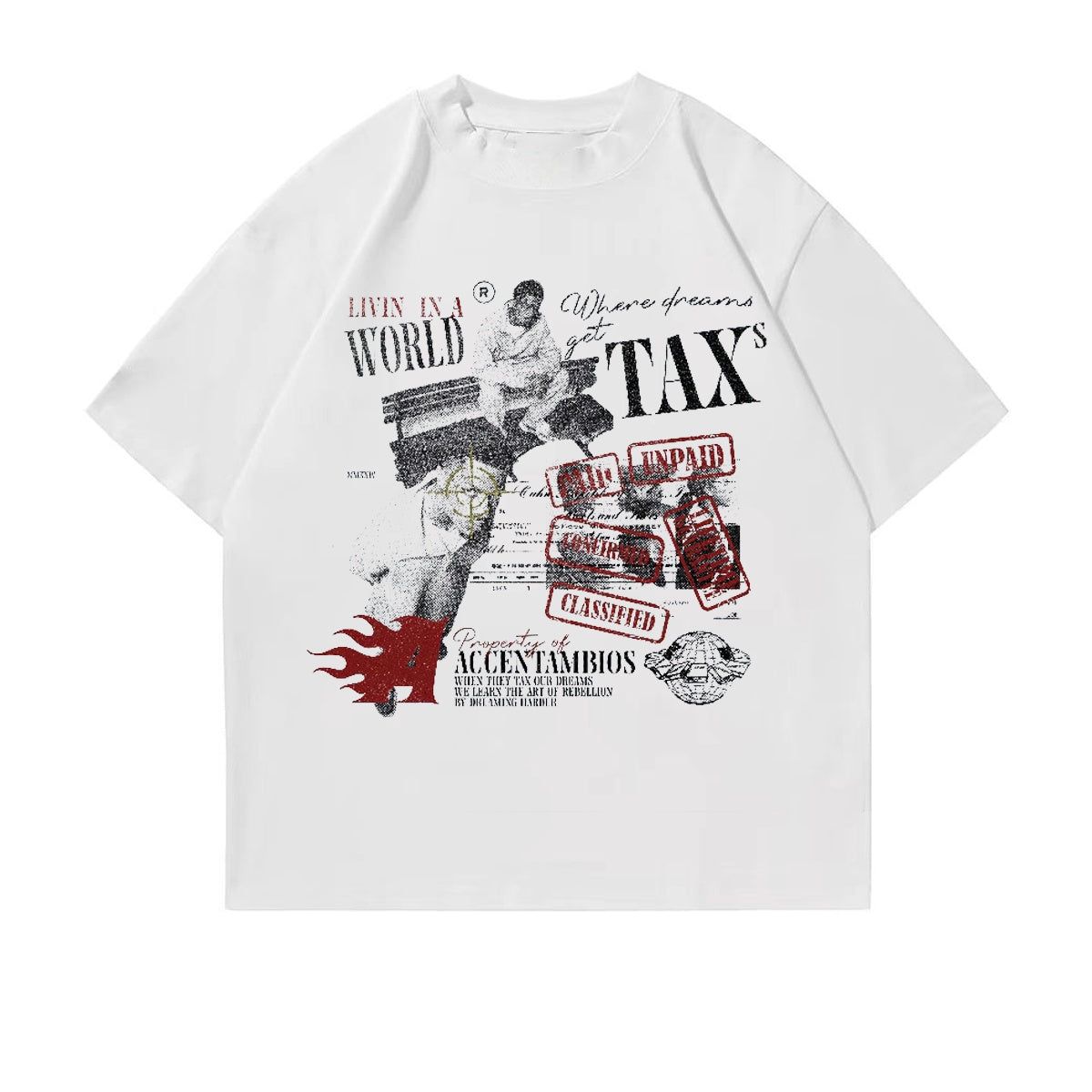 T Shirt Summer Printed Customizable Lightweight Casual Top