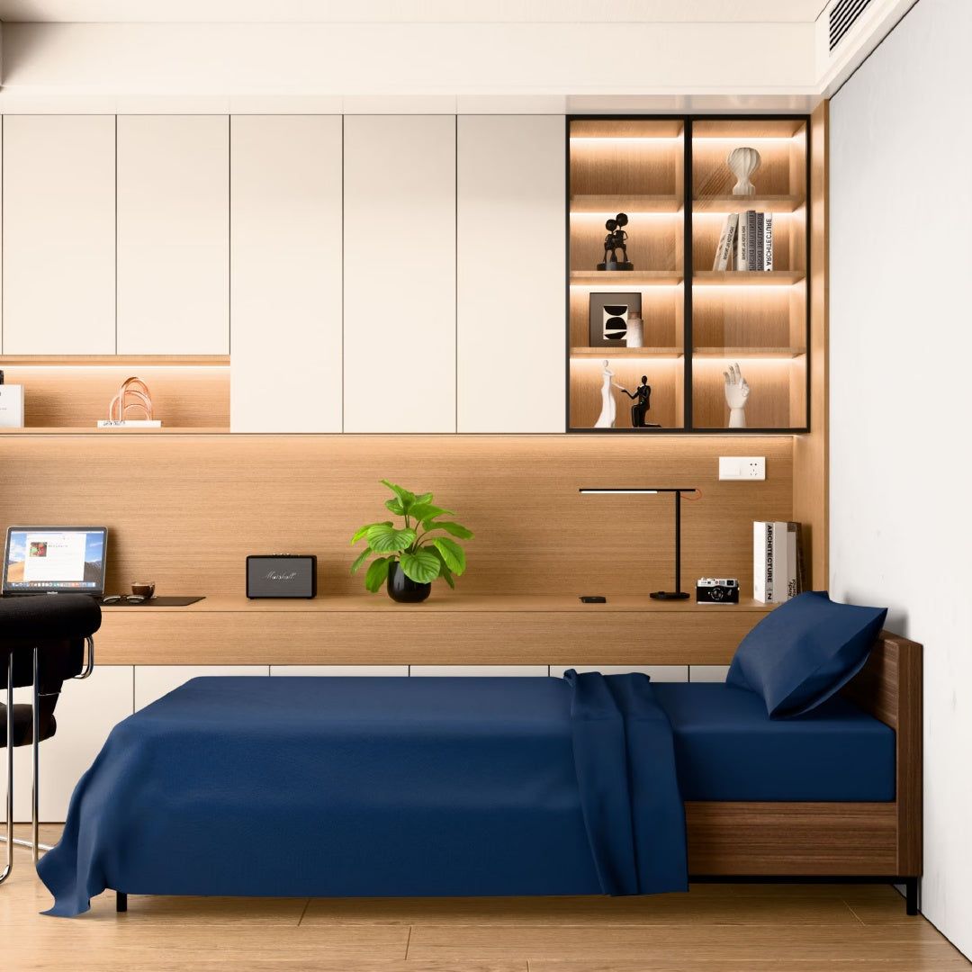 Twin Sheets Set 3 Piece Brushed Microfiber