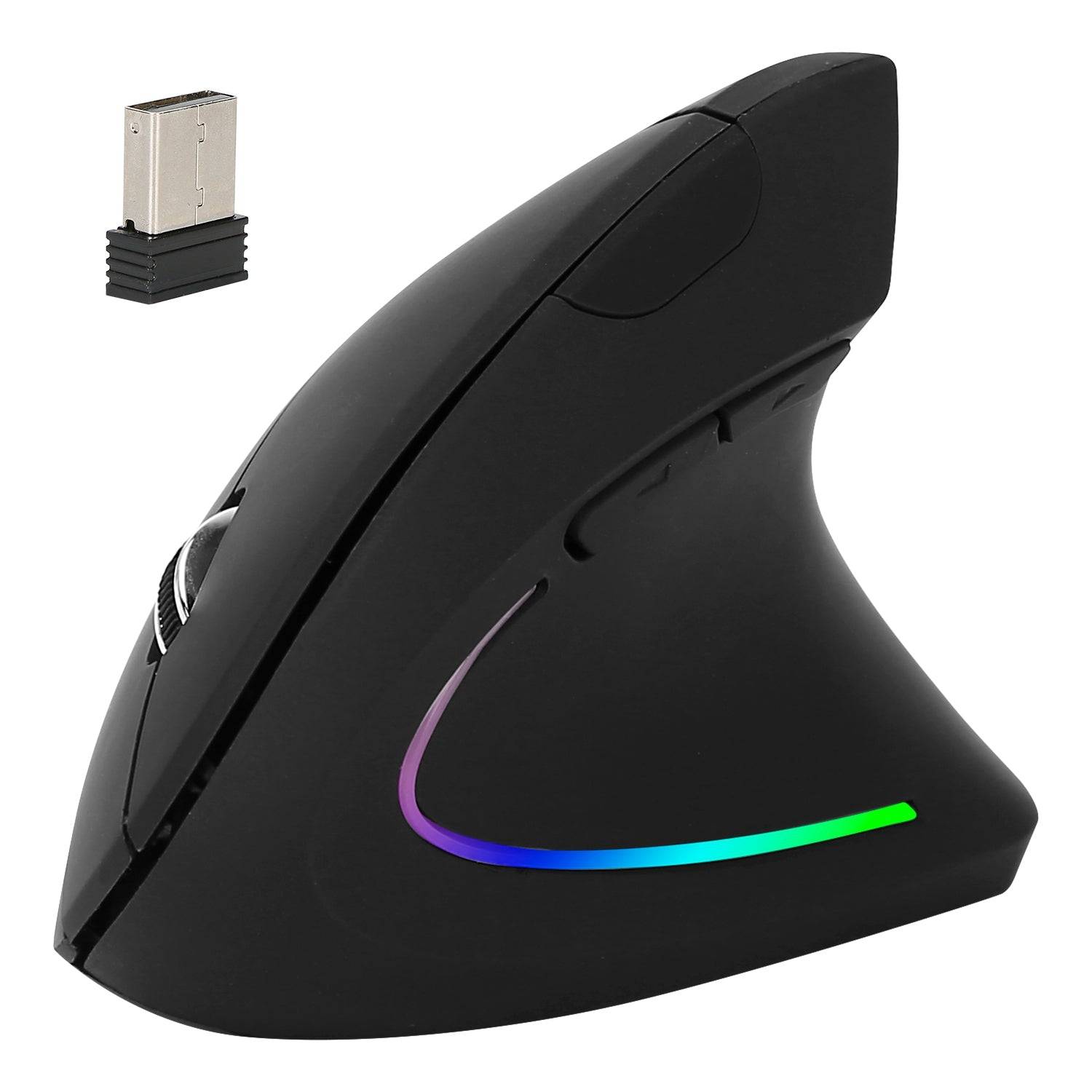 Ergonomic Wireless Vertical Mouse Black