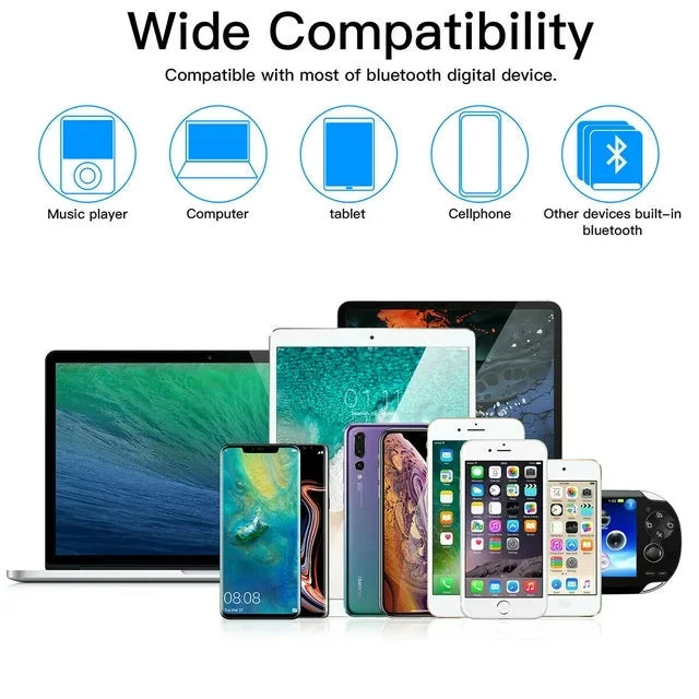 Bluetooth Headset Noise Cancelling Driver Comfort Fit