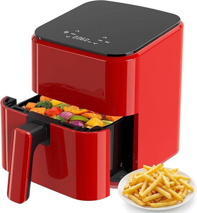 3QT Air Fryer Digital Controls Compact Healthy Cooking