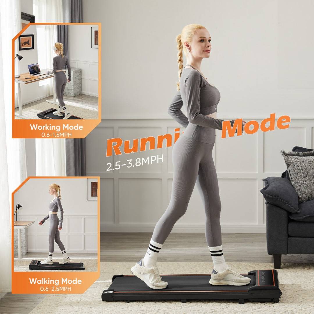 Compact Walking Pad Treadmill for Home Office