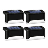 4 Pack Solar LED Deck Lights for Outdoor Path Illumination
