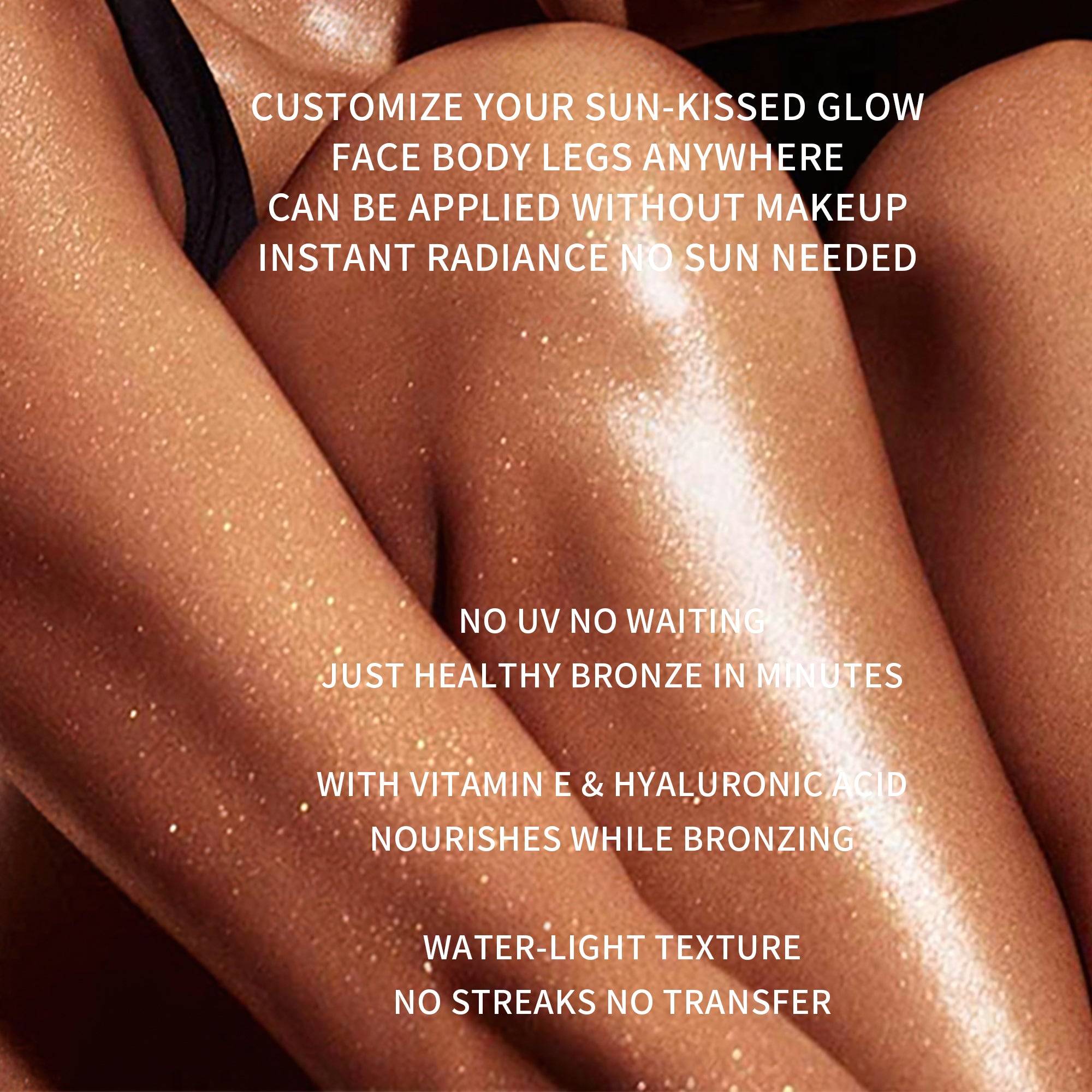 Vegan Quick Dry Bronzing Self Tanner Lotion