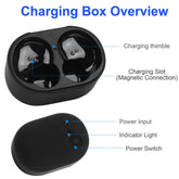 True Wireless Earbuds with Magnetic Charging Case IPX4