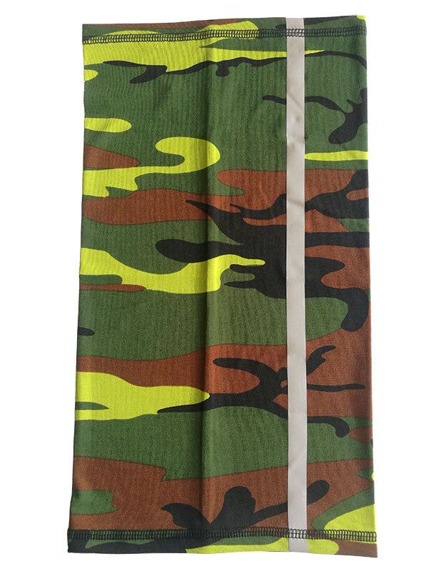 Reflective Sports Scarf Polyester Spandex Lightweight Breathable Magic Headwear for Summer Sun Protection