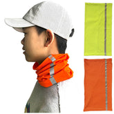 Reflective Sports Scarf Polyester Spandex Lightweight Breathable Magic Headwear for Summer Sun Protection