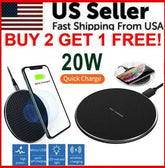 20W Wireless Charger Fast Charging Pad
