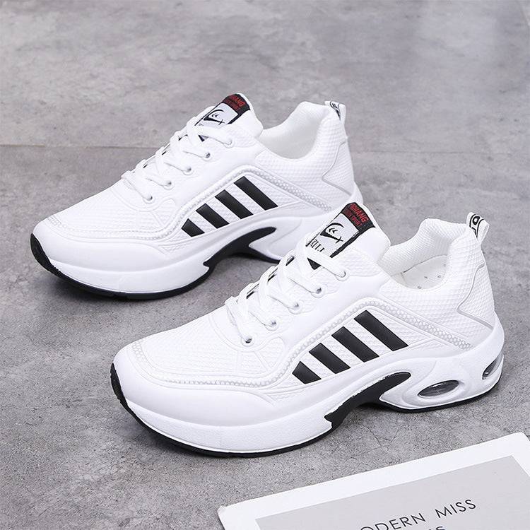 Men Lightweight Breathable Lace Up Casual Shoes