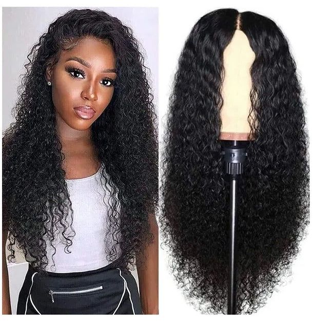Long Curly Lace Front Wig for Women Adjustable Fit