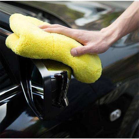 Dual Sided Microfiber Towel for Car Wash Scratch Free